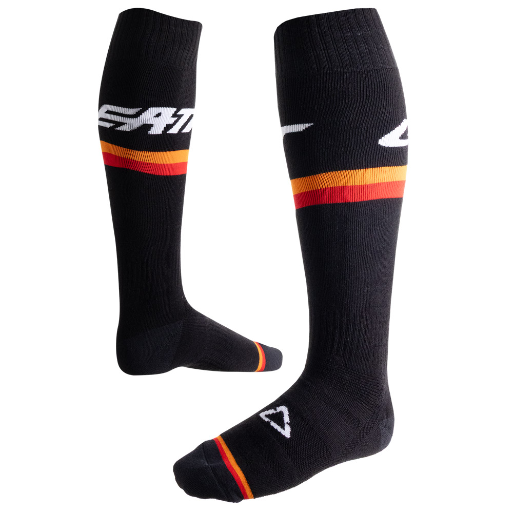 SOCKS MOTO BLACK LARGE/X-LARGE UK8.5-UK12.5
